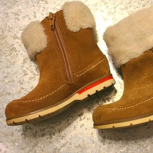 clarks girls boots size 2